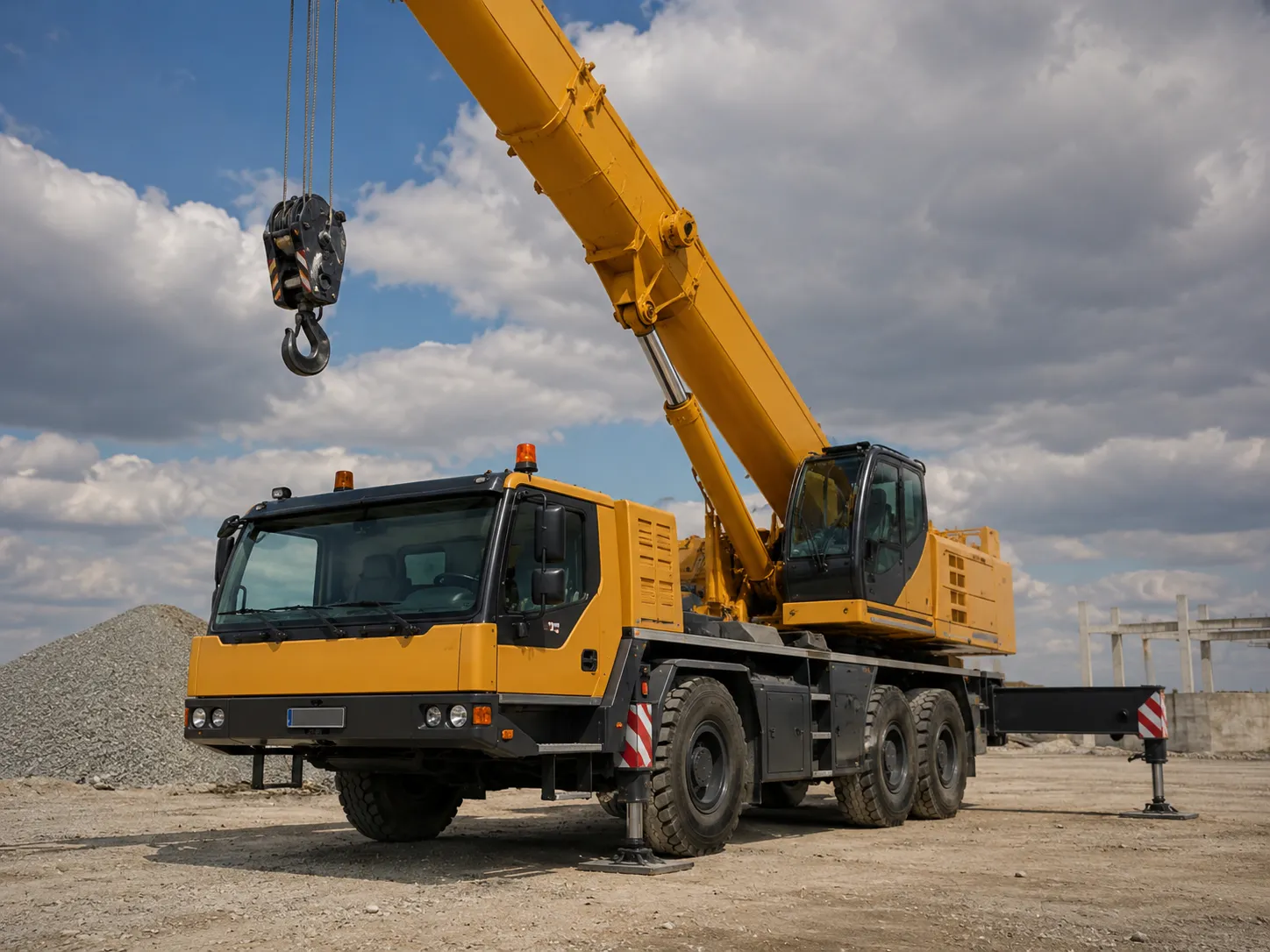 Mobile Cranes available through Lapas Enterprises
