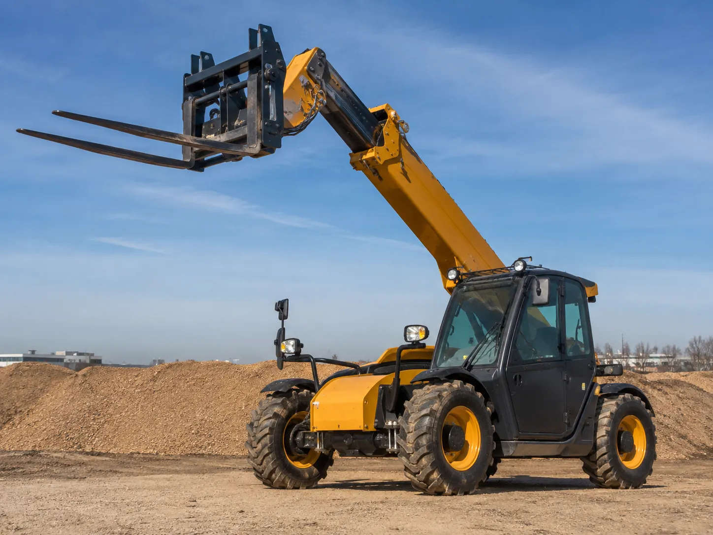 Telehandlers available through Lapas Enterprises